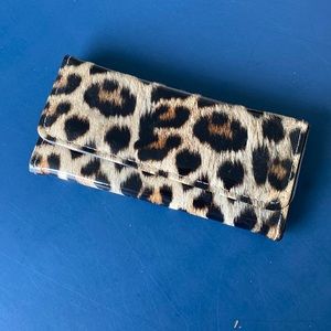 Animal print wallet